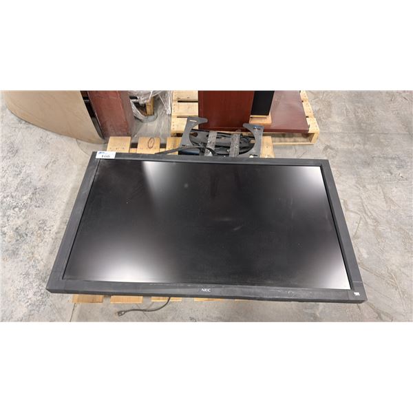 NEC 54" COMMERCIAL MONITOR/TV WITH WALL MOUNT
