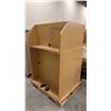 Image 2 : GROUP OF ASSORTED OFFICE FURNITURE - DESKS, CHAIRS, FILING CABINETS, ETC (5 PALLETS)