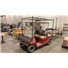 Image 1 : RED ELECTRIC GOLF CART **NEEDS NEW BATTERIES**