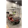 Image 3 : RED ELECTRIC GOLF CART **NEEDS NEW BATTERIES**