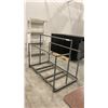 Image 3 : GREY METAL MATERIAL STORAGE RACK WITH FORKLIFT SLOTS - APPROX. 5FT X 3FT X 4FT HIGH