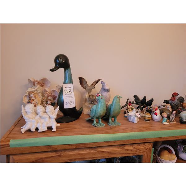 Elephants & Bird Ornaments A