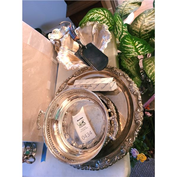 Assortment of Silver Plate A