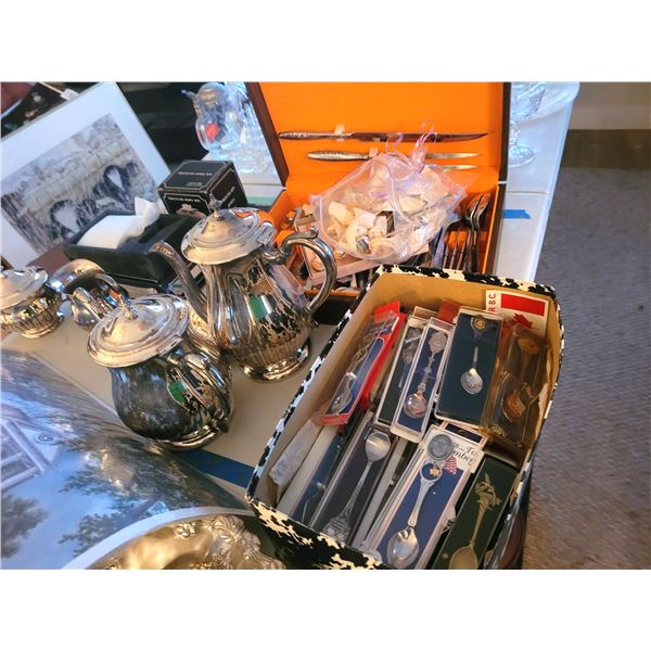 Silver Plated Tea & Coffe Service & More A