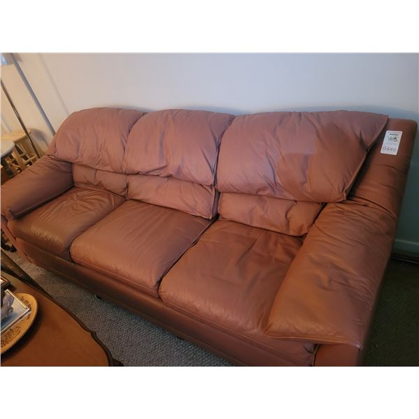 Thomasville Leather Sofa C