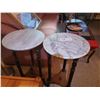 Image 2 : Marble Top Tables C