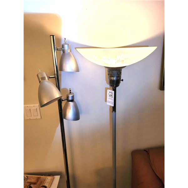 Floor Lamps & Tower FanB