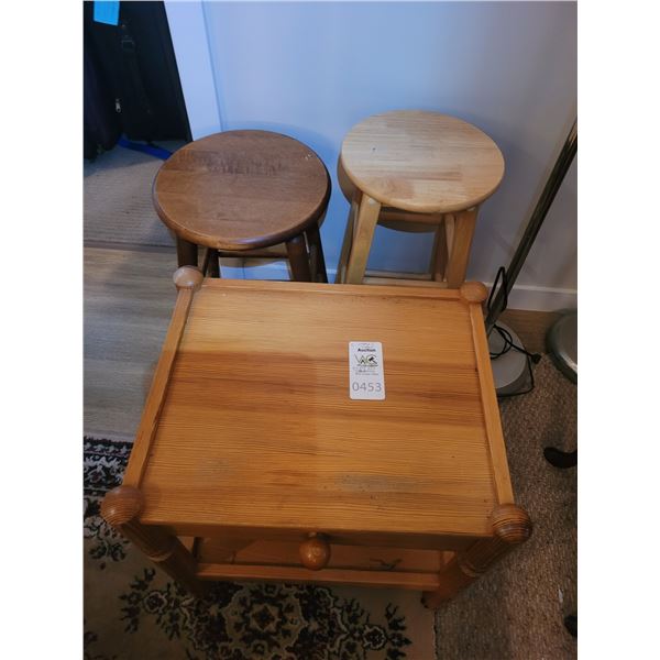 Stools and Table C