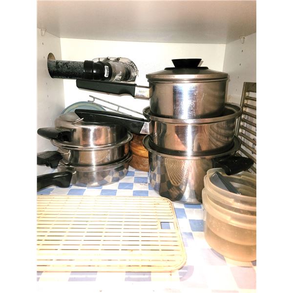 Stainless Steel Pan Set & More A
