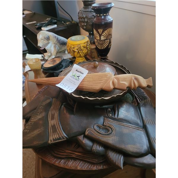 Wood Collectibles A