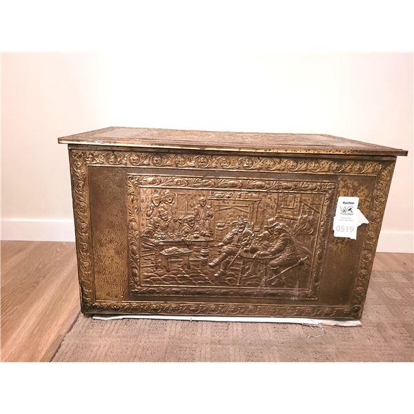 Brass Blanket Box B