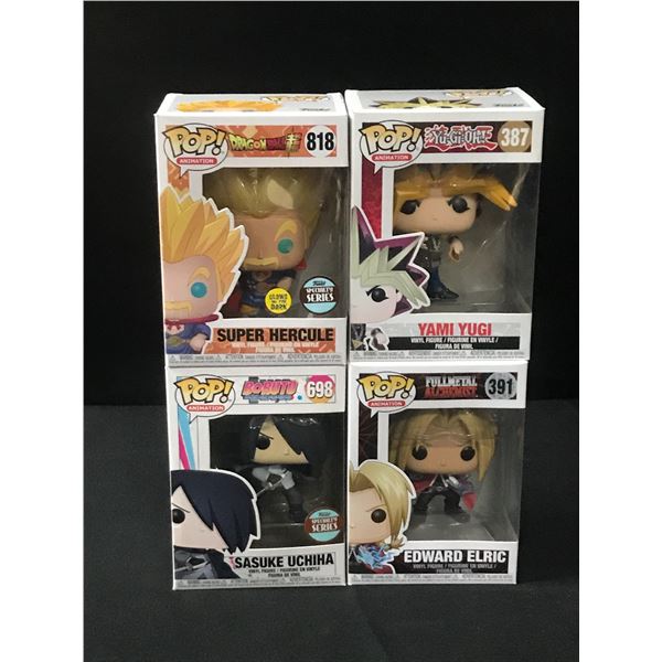 LOT OF 4 FUNKO POPS IN ORIGINAL BOXES
