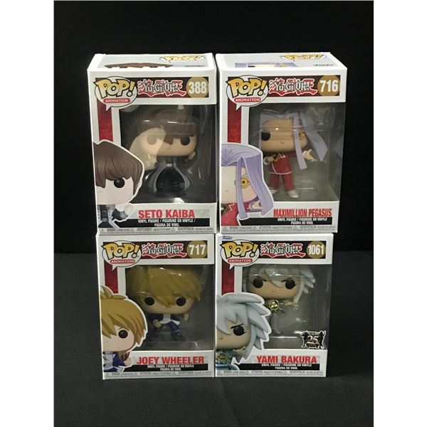 LOT OF 4 YU-GI-OH! FUNKO POPS IN ORIGINAL BOXES