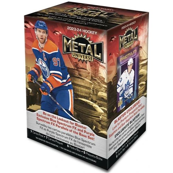 SEALED 2023-24 HOCKEY METAL UNIVERSE BOX