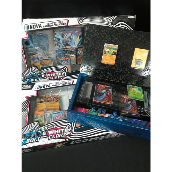 LOT OF 3 POKEMON TCG BOXES