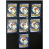 Image 2 : LOT OF 7 POKEMON TCG  EEVEE TRADING CARDS