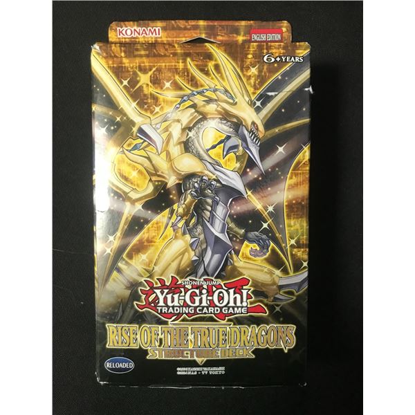 KONAMI YU-GI-OH! SEALED TCG RISE OF THE TRUE STRUCTURE PACK