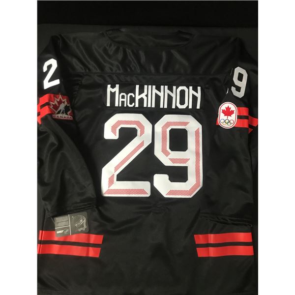 NATHAN MACKINNON 2026 OLYMPICS TEAM CANADA JERSEY