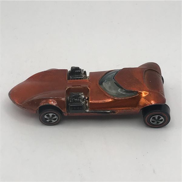 1968 HOT WHEELS REDLINE TWIN MILL IN A COPPER/ORANGE SPECTAFRAME COLOUR