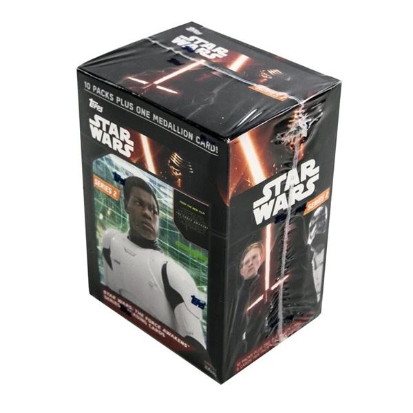 2016 TOPPS STAR WARS THE FORCE AWAKENS SERIES 2 BLASTER BOX