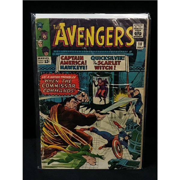 AVENGERS #18 - MARVEL COMICS