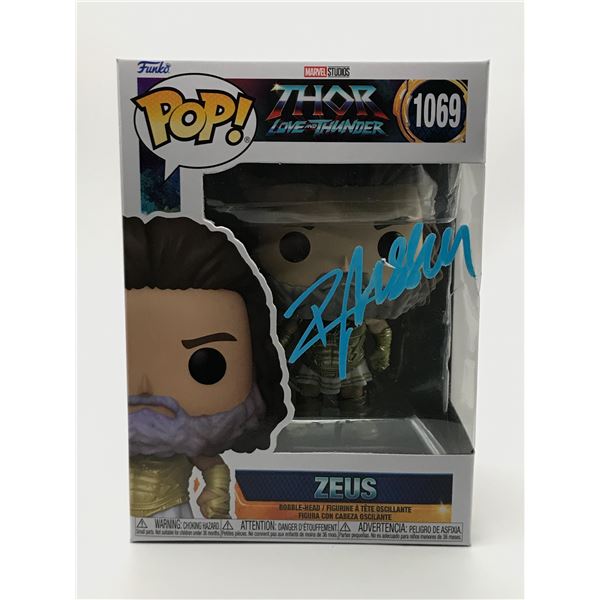RUSSEL CROWE SIGNED ZEUS FUNKO POP - KB COA