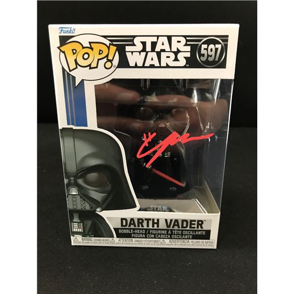 HAYDEN CHRISTENSEN SIGNED DARTH VADER FUNKO POP - WWOC COA