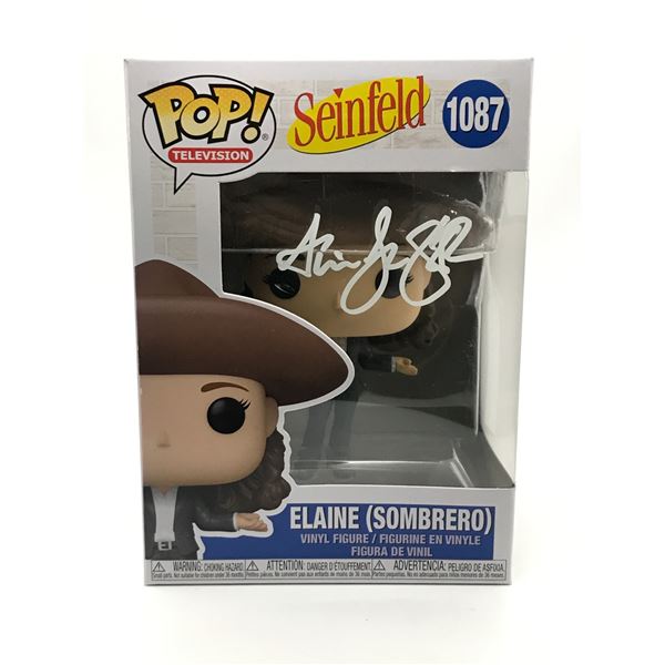 JULIA LOUIS DREYFUS SIGNED ELAIN SEINFELD FUNKO POP - KB COA