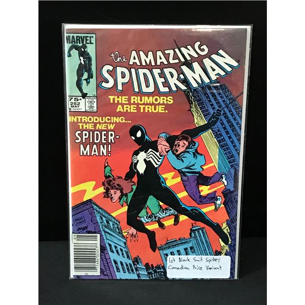 THE AMAZING SPIDERMAN #252 1ST BLACK SUIT SPIDEY - MARVEL COMICS