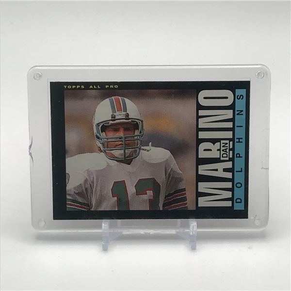 1985 TOPPS DAN MARINO TRADING CARD