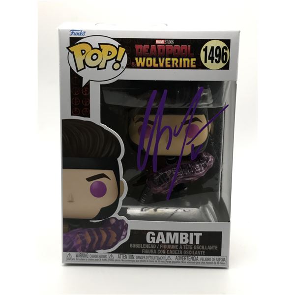 CHANNING TATUM SIGNED GAMBIT FUNKO POP - KB COA