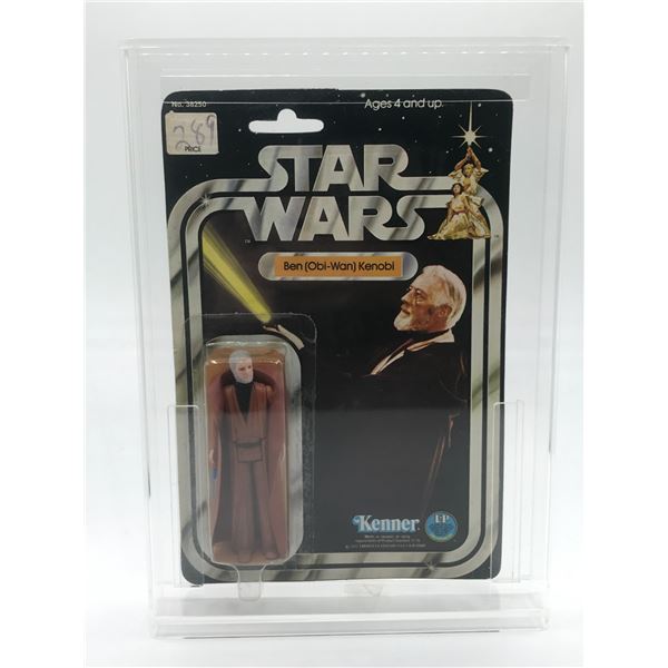 RARE! 12 BACK MINT ON CARD A BACK VINTAGE KENNER Star Wars BEN (OBI-WAN) KENOBI