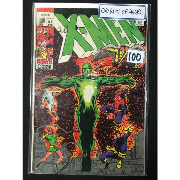 X-MEN #55 ORIGIN OF ANGEL - MARVEL COMICS