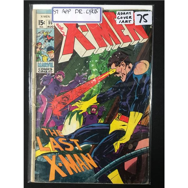 X-MEN #59 1ST APPEARANCE OF DR. LYKOS - MARVEL COMICS