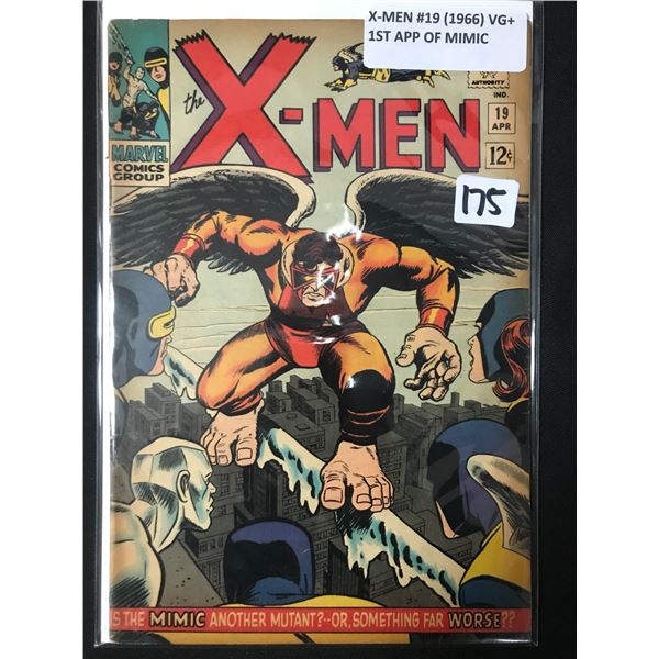 X-MEN #19 (1966) 1ST APPEARANCE OF MIMIC - MARVEL COMICS