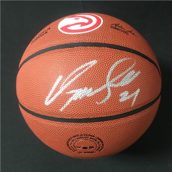 CLYDE DREXLER SIGNED BASKETBALL ACE COA