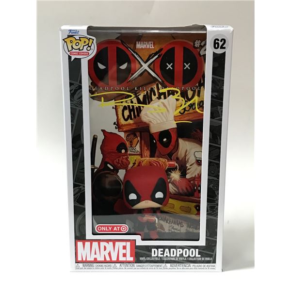 RYAN REYNOLDS SIGNED LARGE DEADPOOL FUNKO POP - KB COA