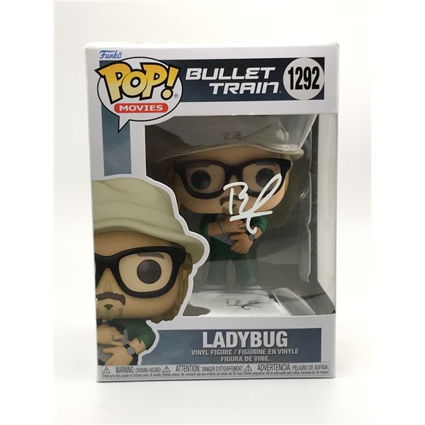 BRAD PITT SIGNED LADYBUG FUNKO POP - KB COA
