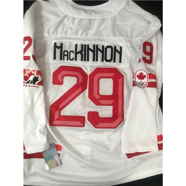 NATHAN MACKINNON 2026 TEAM CANADA OLYMPIC JERSEY