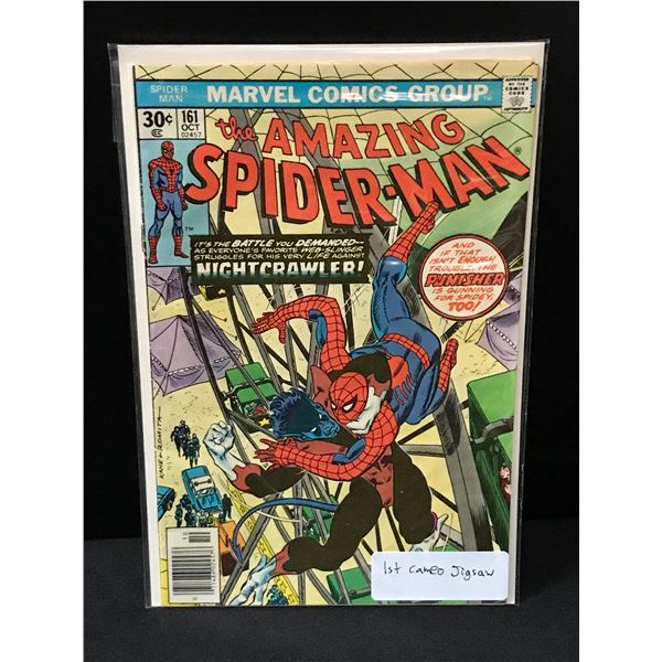 THE AMAZING SPIDERMAN #161  1ST CAMEO JIGSAW - MARVEL COMICS