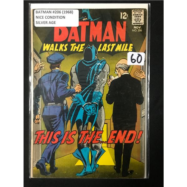 BATMAN #206 (1968) - DC COMICS