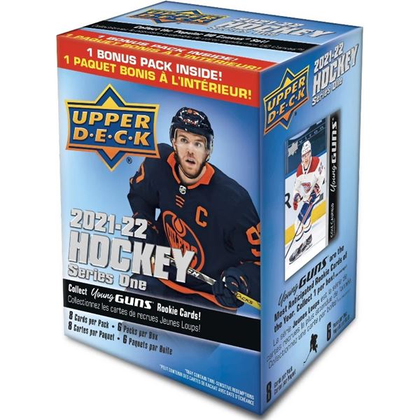 2021-22 UPPER DECK SERIES ONE HOCKEY SEALED BOX