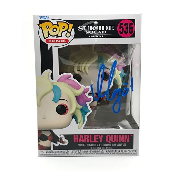 MARGOT ROBBIE SIGNED HARLEY QUINN FUNKO POP - KB COA