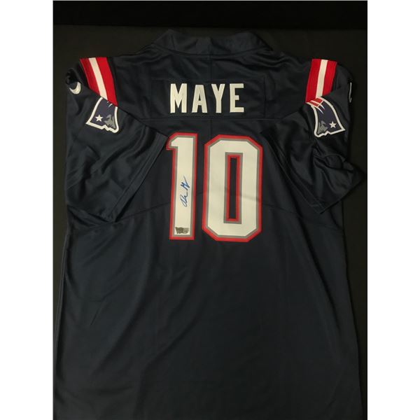 DRAKE MAYE SIGNED NEW ENGLAND PATRIOTS JERSEY - ACE COA