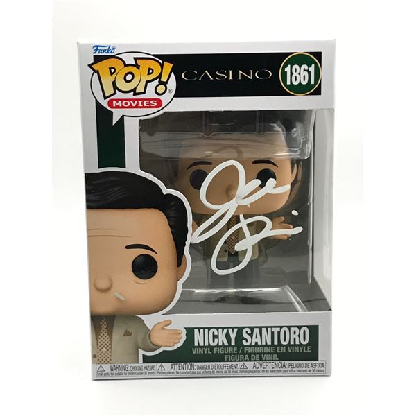 JOE PESCI SIGNED NICKY SANTORO CASINO FUNKO POP - KB COA