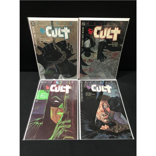LOT OF 4 CULT BOOKS #1-4 - DC COMICS