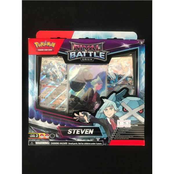 POKEMON TCG RIVAL DECK STEVEN BOX