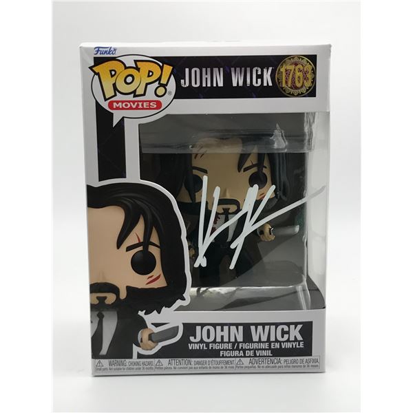 KEANU REEVES SIGNED JOHN WICK FUNKO POP - KB COA