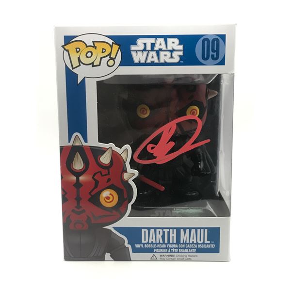 RAY PARK SIGNED DARTH MAUL FUNKO POP - WWOC COA