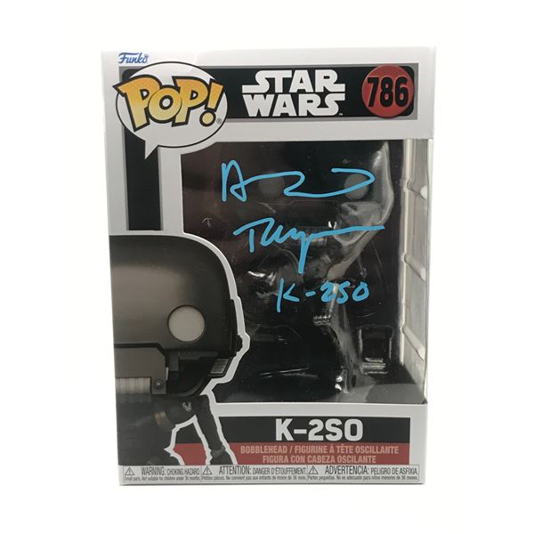 ALAN TUDYK SIGNED AND INSCRIBED K2S0 FUNKO POP - WWOC COA